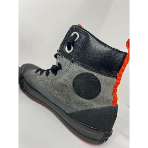 Converse Chuck Taylor All Star High Top Thunder/Red/Black (654314C) Size 2 Kids - Picture 6 of 9